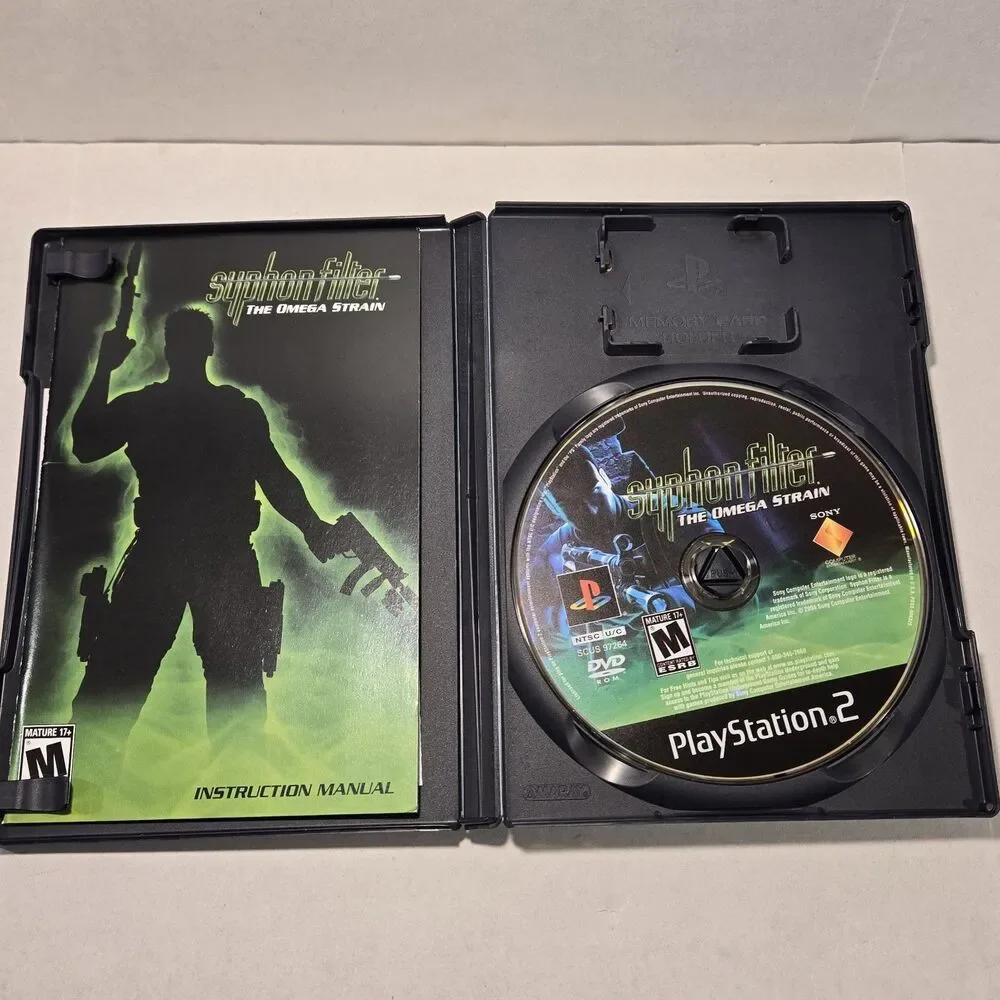 Syphon Filter Omega Strain - Sony Playstation 2 CIB